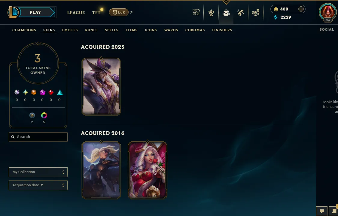 NA ⭐ Emerald IV 🏆 Handmade ♦ 400 RP ♦ Good Loot ♦ Full Access ♦ Aged & Safe Account ♦ Instant Delivery